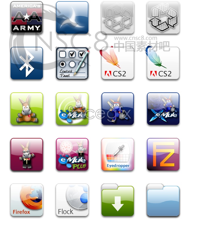 Application Software Icons