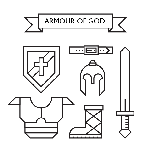 Armor of God Illustration