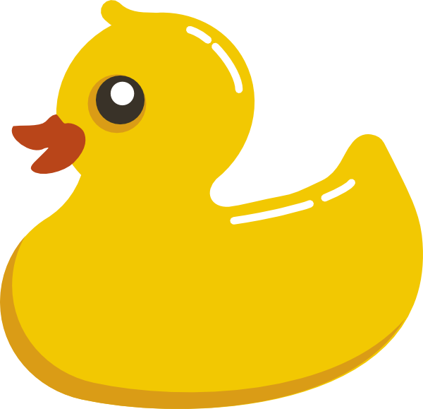Baby Rubber Duck Clip Art