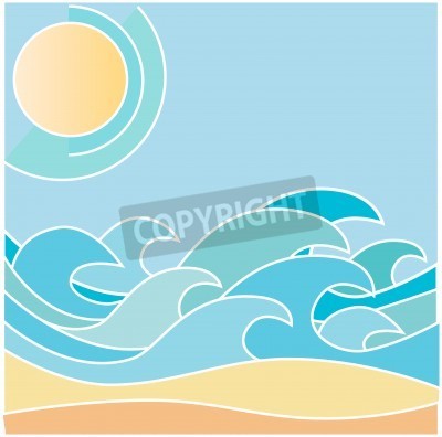 Beach Waves Clip Art Beach Waves Clip Art