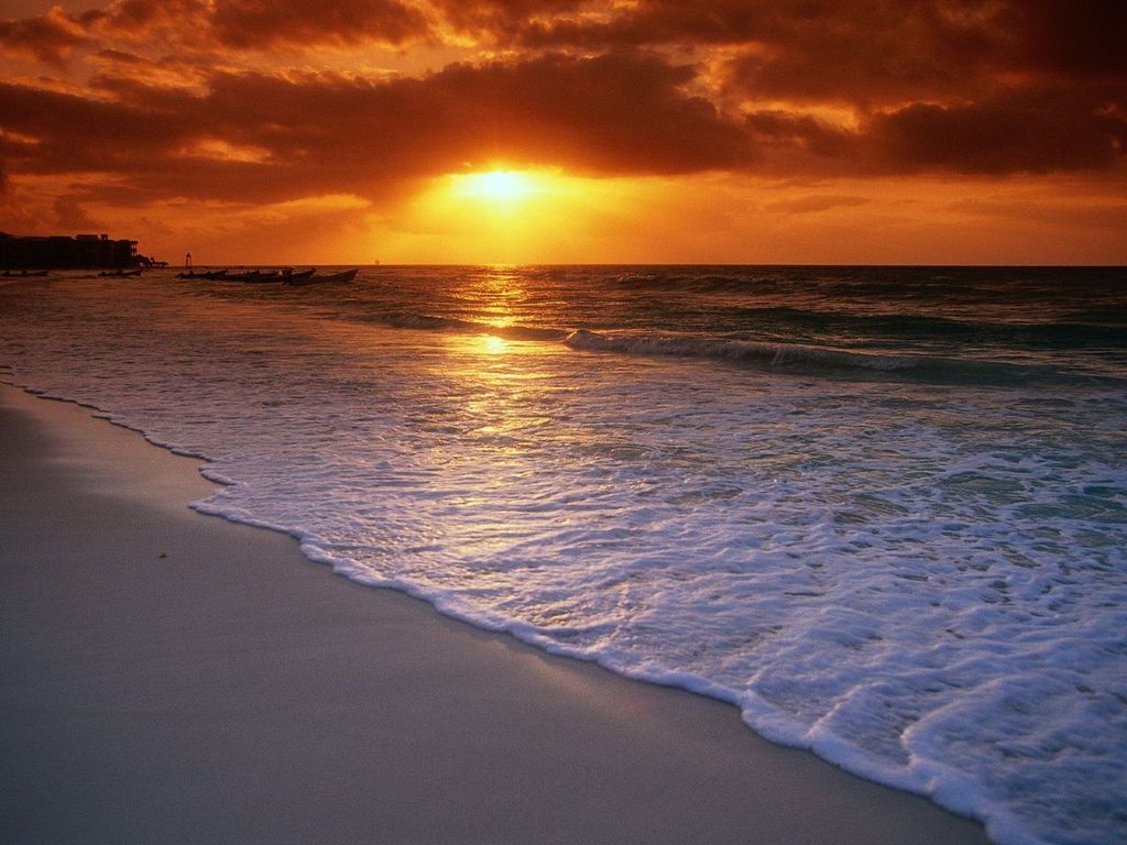 Beautiful Beach Sunrise