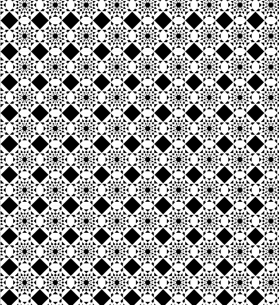 Black and White Geometric Patterns