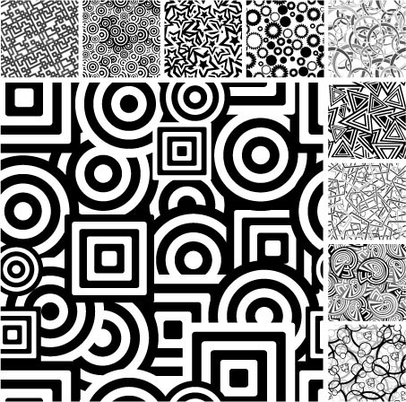 Black and White Vector Graphics