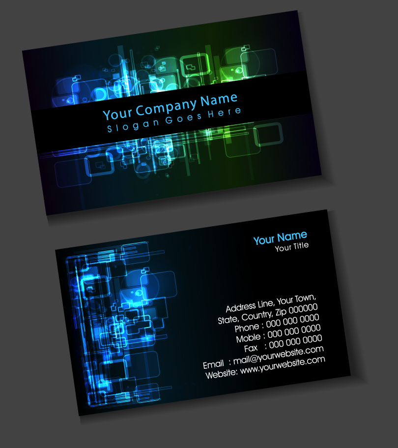 Black Business Cards