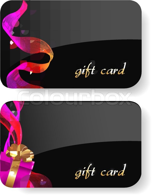 Black Gift Card Boxes