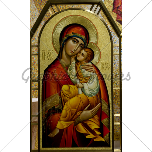 Black Russian Icon Mary Jesus Pics