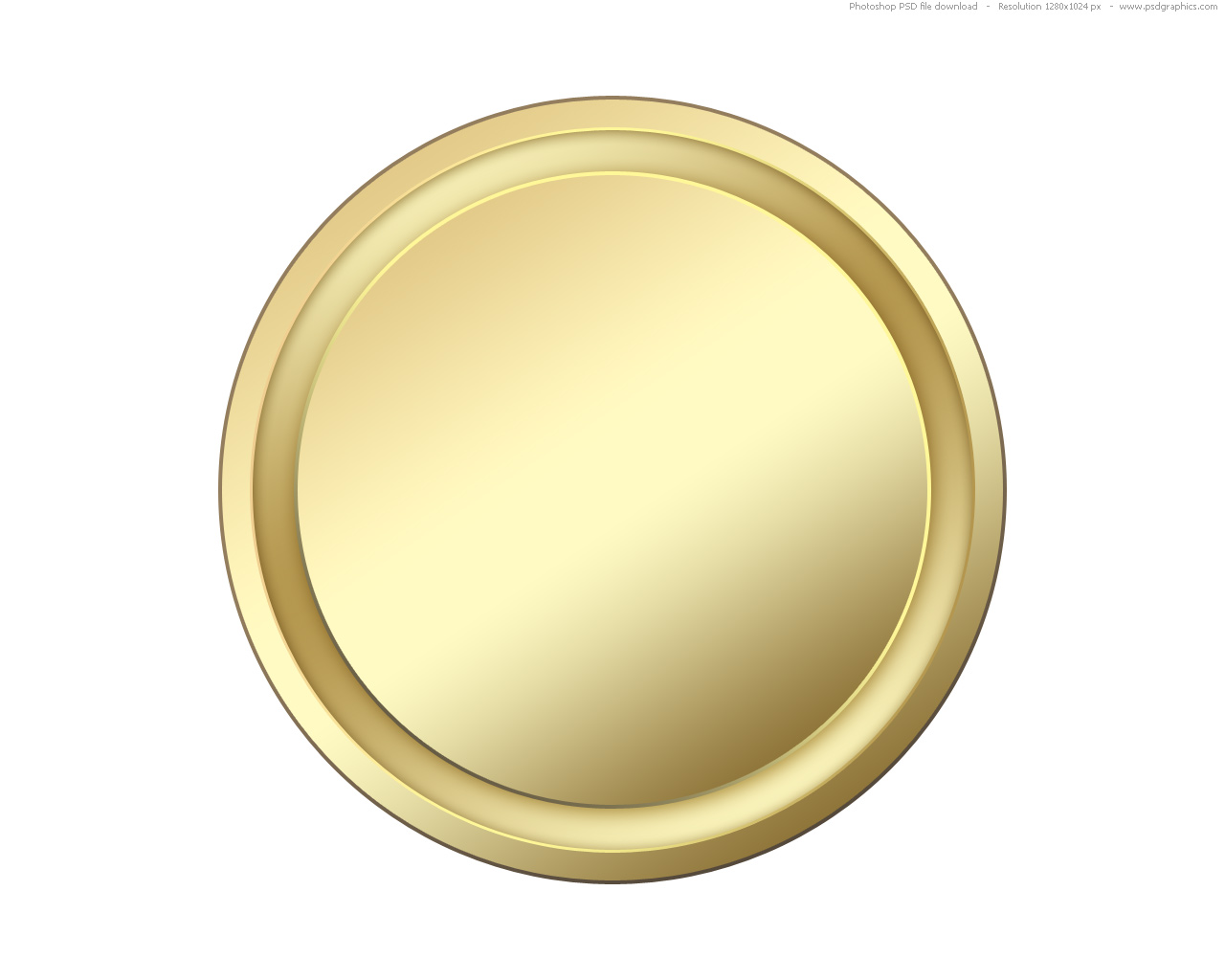 Blank Round Button Blank Round Button