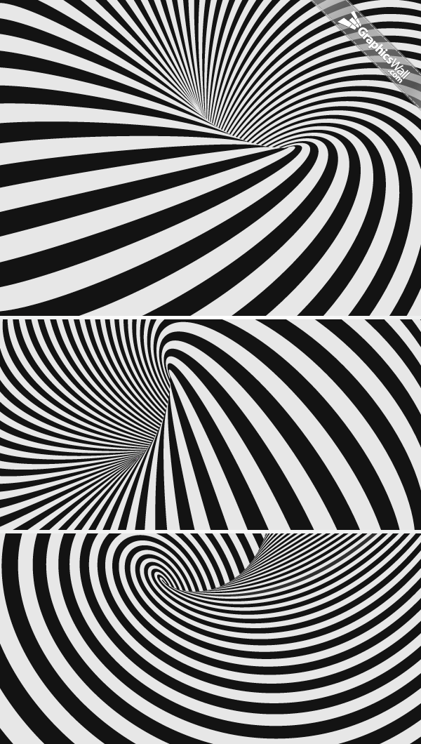 Blue Spiral Striped Vector Background Blue Spiral Striped Vector Background