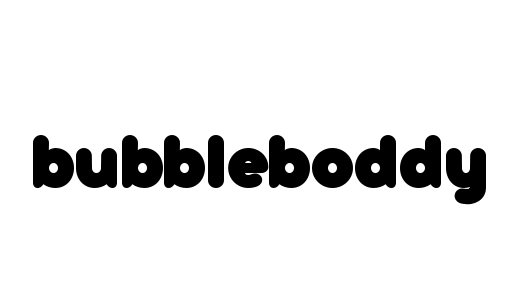 Bubble Letter Fonts Free Download