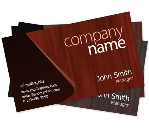 Business Card PSD Template