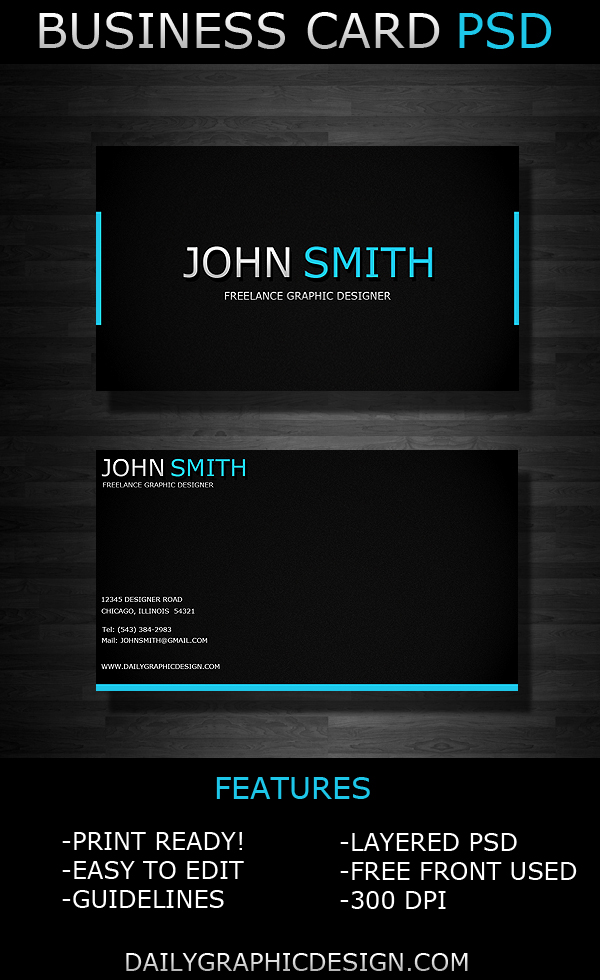 15 PSD Business Card Images