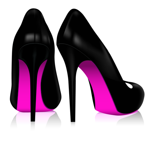 Cartoon High Heel Shoes