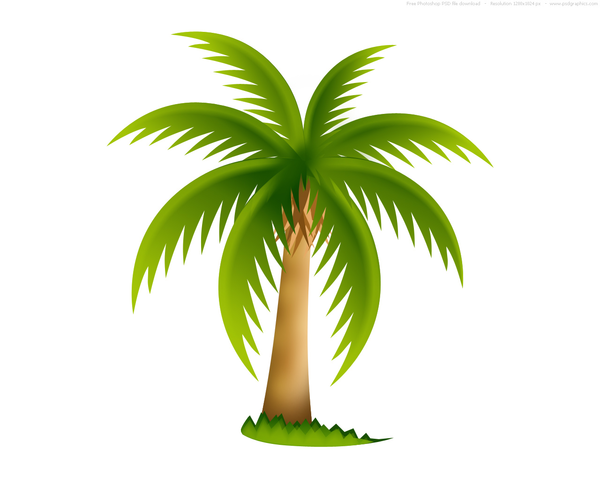 Cartoon Palm Tree Clip Art