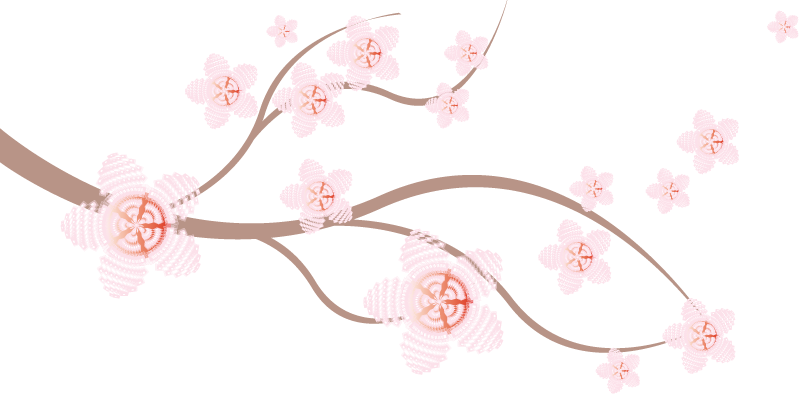 Cherry Blossom Vector Art