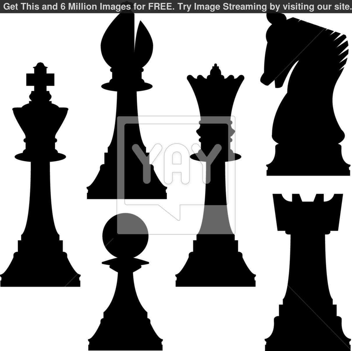 Chess Piece Silhouette