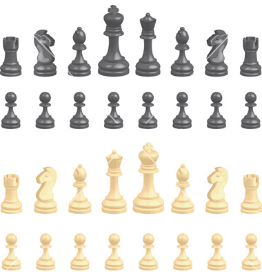 Chess Pieces Vector