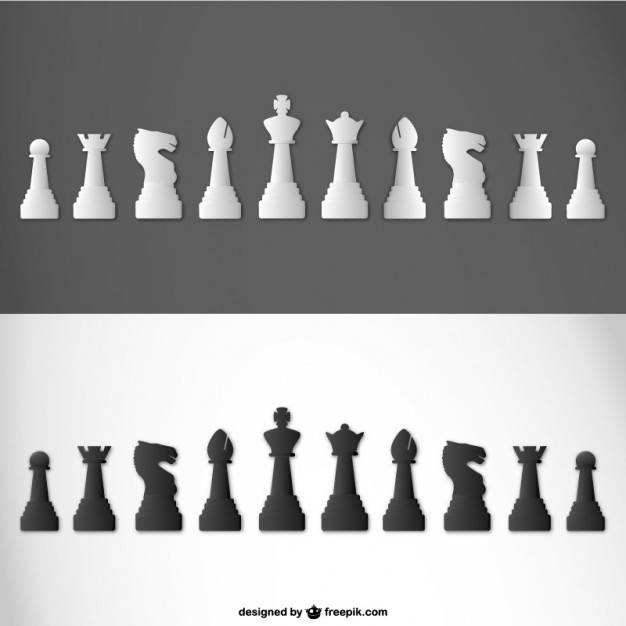 Chess Pieces Vector