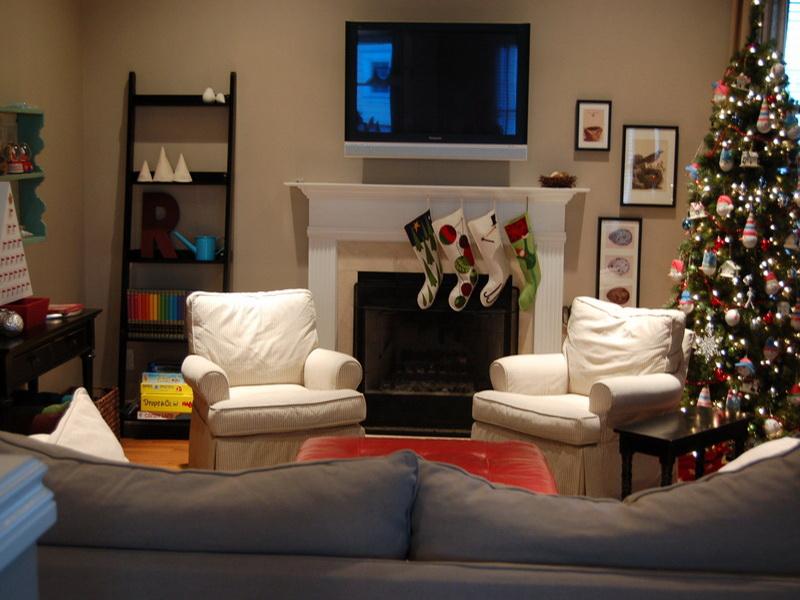 Christmas Family Room Decorating Ideas