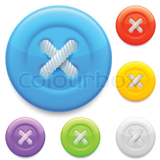 Clothing Button Clip Art