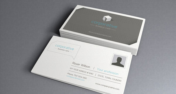 Corporate Business Card Templates Free