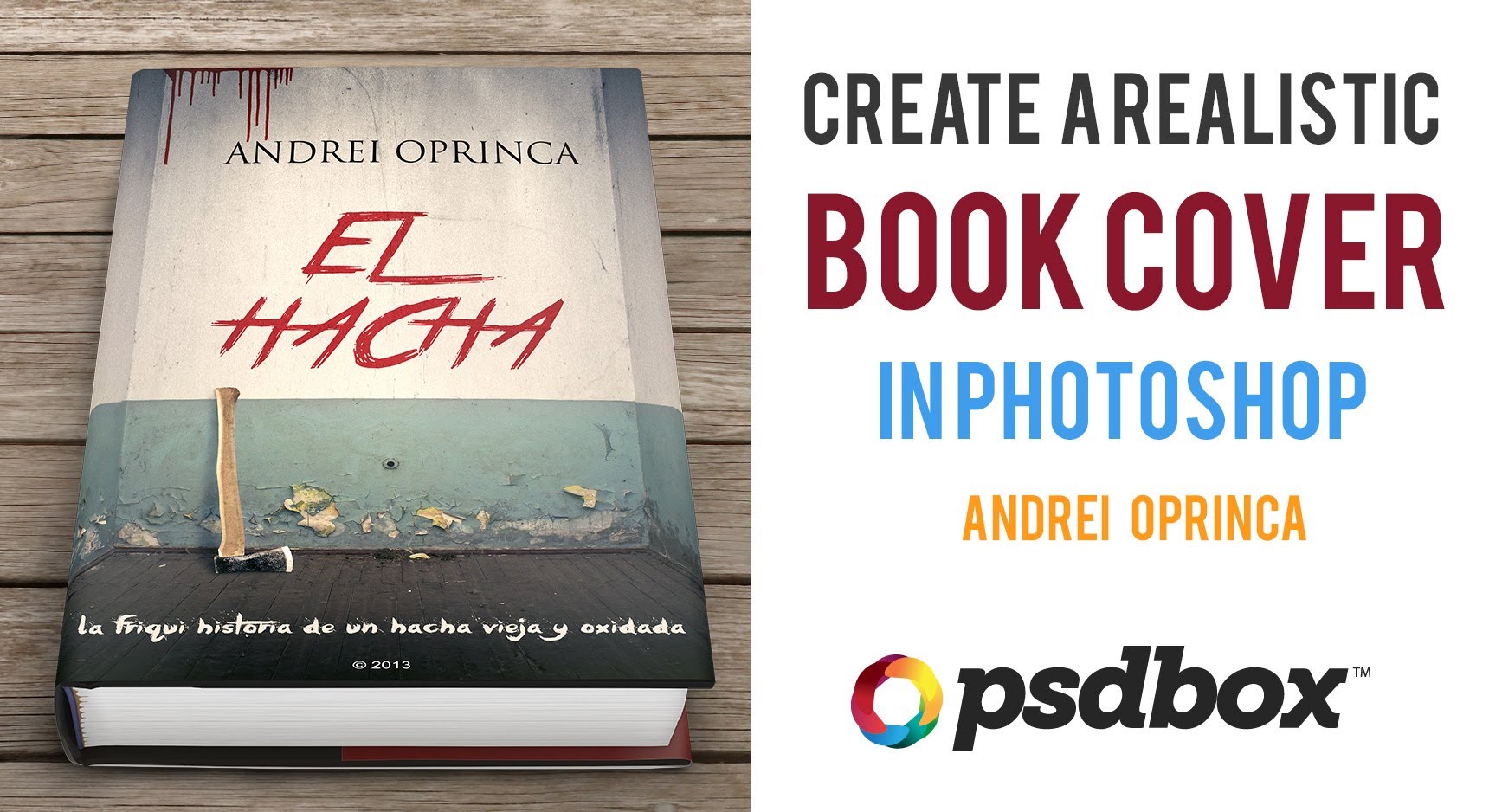 Create Book Cover in Photoshop