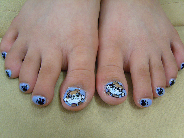 Cute Toe Nail Art Designs