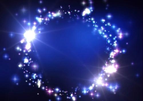 Dark Blue Background with Stars Dark Blue Background with Stars