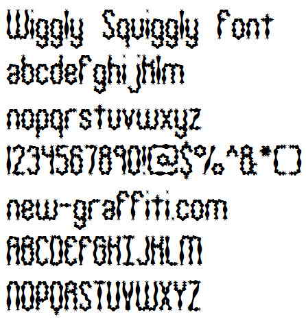 Decorative Font Styles Alphabet