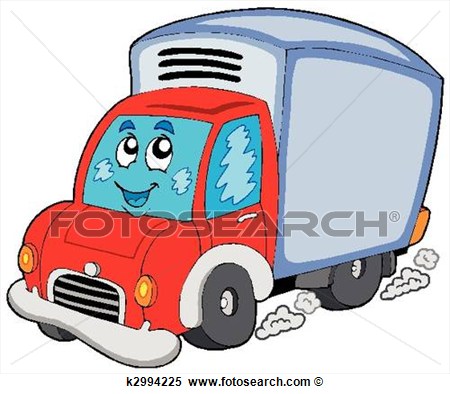 Delivery Car Clip Art