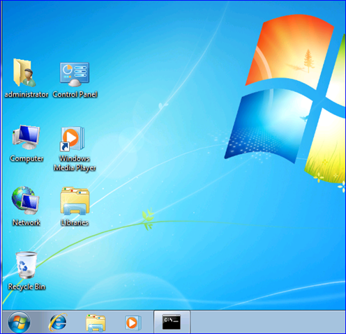Desktop Computer Icon Windows 7