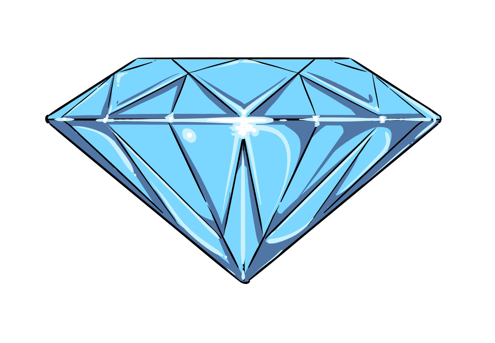 Diamond Vector Clip Art
