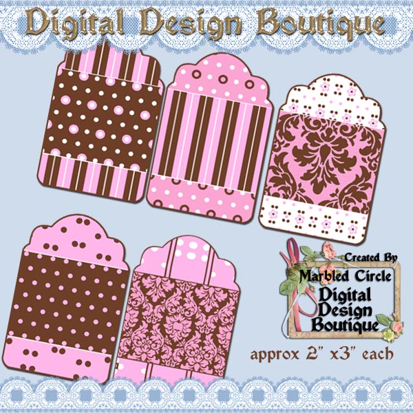 Digital Graphic Design Scrapbook Boutique