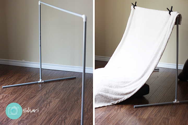 DIY Photography Backdrop Stand