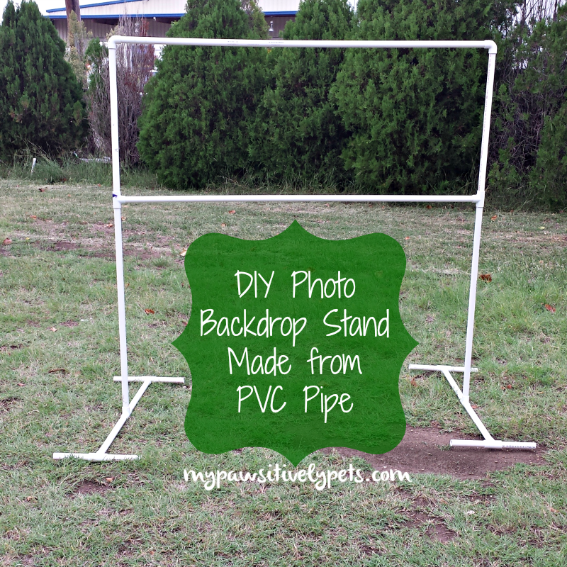 DIY PVC Photography Backdrop Stand