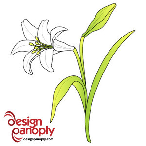 Easter Lily Clip Art Free