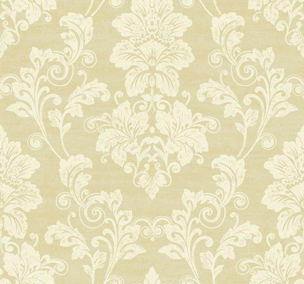 Elegant Cream and Gold Wallpaper
