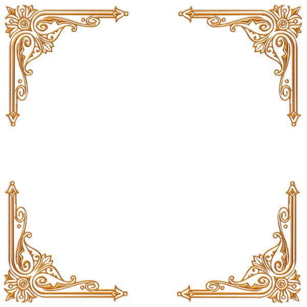 Elegant Gold Borders and Frames