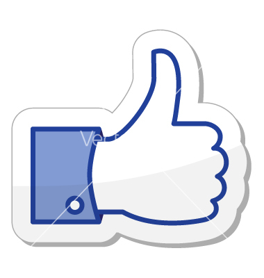 12 Facebook Thumbs Up Vector Images