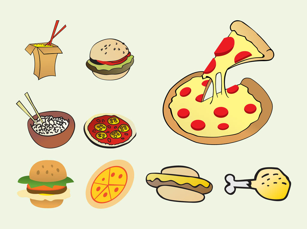 Fast Food Vector Fast Food Vector