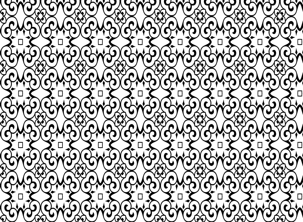 Floral Scroll Pattern