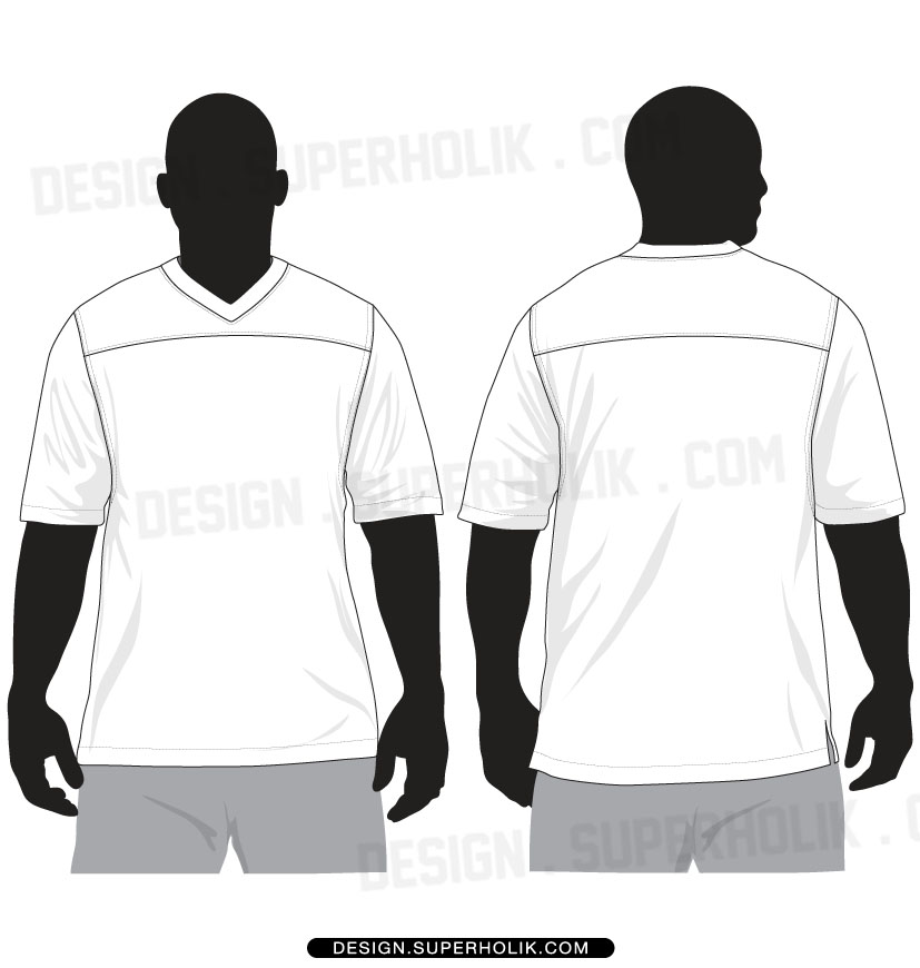 Football Jersey Template Vector