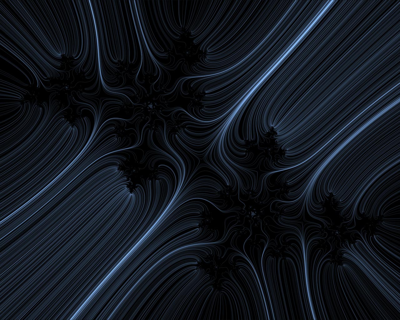 Fractal Black and White Abstract Backgrounds