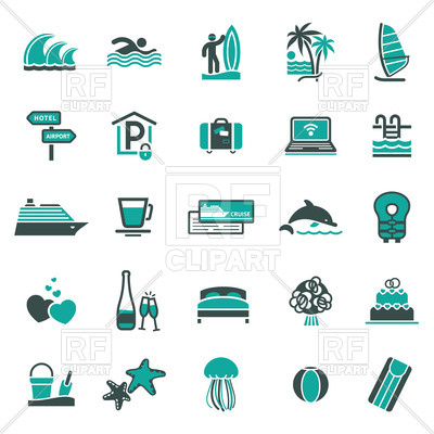 Free Clip Art Travel Icons