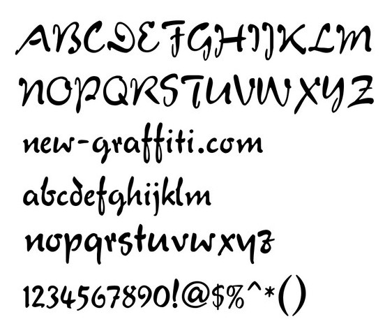 Free Graffiti Font Styles Free Graffiti Font Styles
