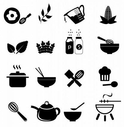 Free Vector Cooking Icons