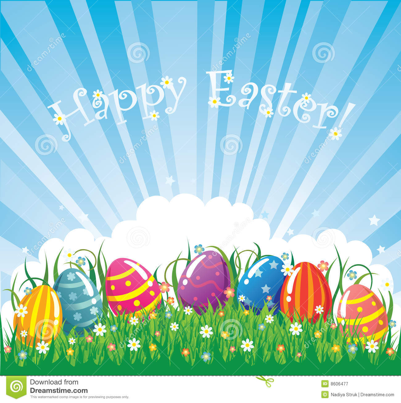 Free Vector Easter Banner Free Vector Easter Banner