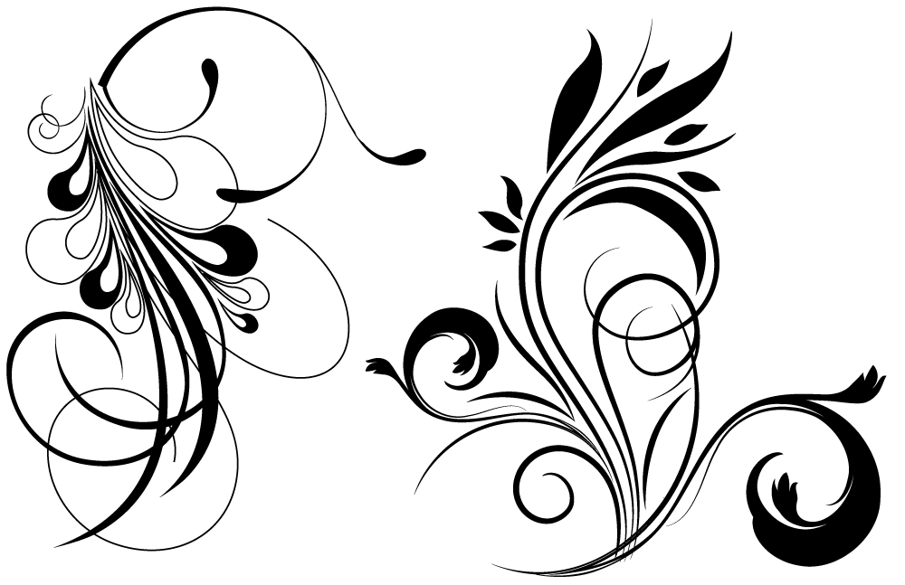 19 Photos of Free Vector Floral Clip Art