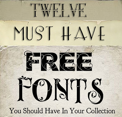 Free Vintage Fonts Free Vintage Fonts