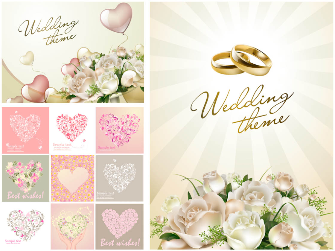 Free Wedding Vector Graphics