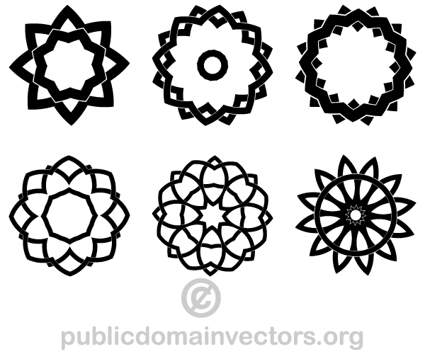 Geometric Shapes Design Vector